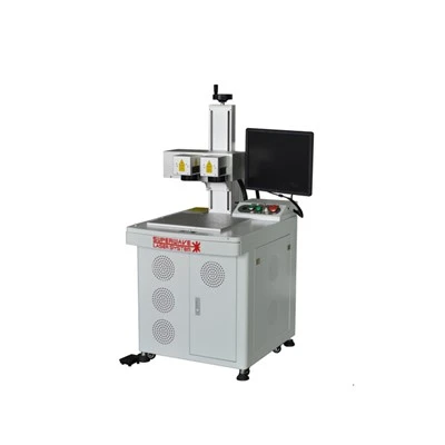 Dvostruko glavu Fiber Laser obilježavanje stroj